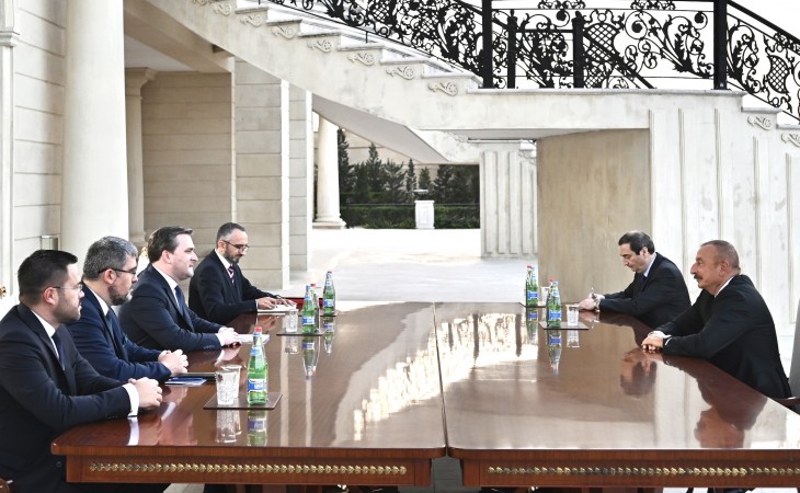 President Ilham Aliyev received delegation led by Serbian Foreign Minister