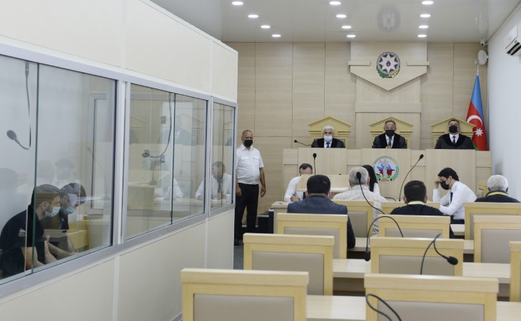 Casusluqda ittiham olunan iki erməni ilə bağlı cinayət işi üzrə məhkəmə iclası keçirilib 