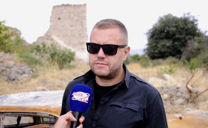 Болгарский журналист о Джебраиле: Не верится, что когда-то здесь был город