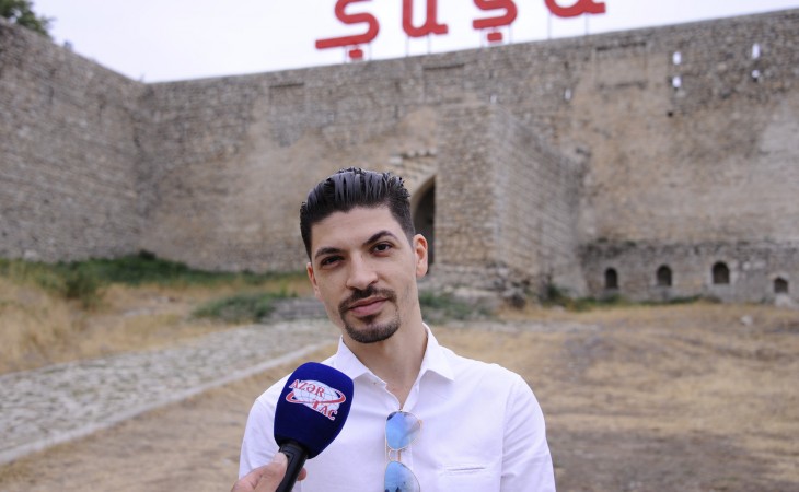 İtaliyalı jurnalist: Şuşanın gözəlliyi məni valeh etdi