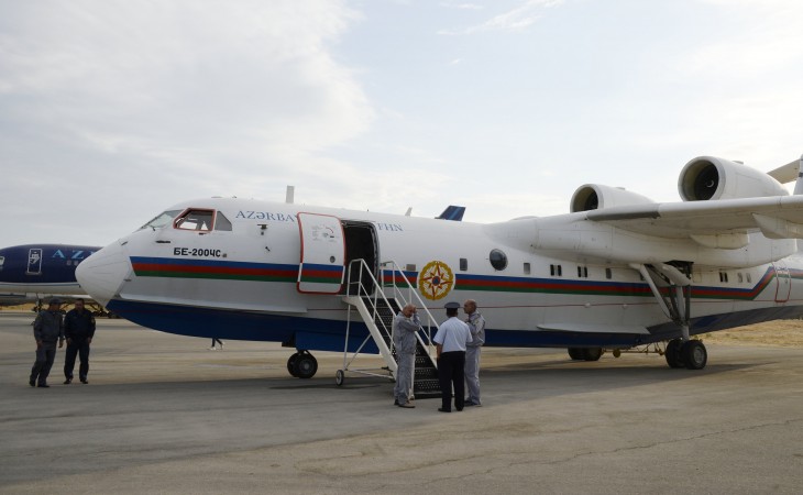 Самолет-амфибия типа BE-200ÇS МЧС отправлен в Турцию