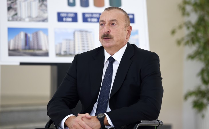 Президент Ильхам Алиев: До сегодняшнего дня проделана огромная работа для семей шехидов, инвалидов войны