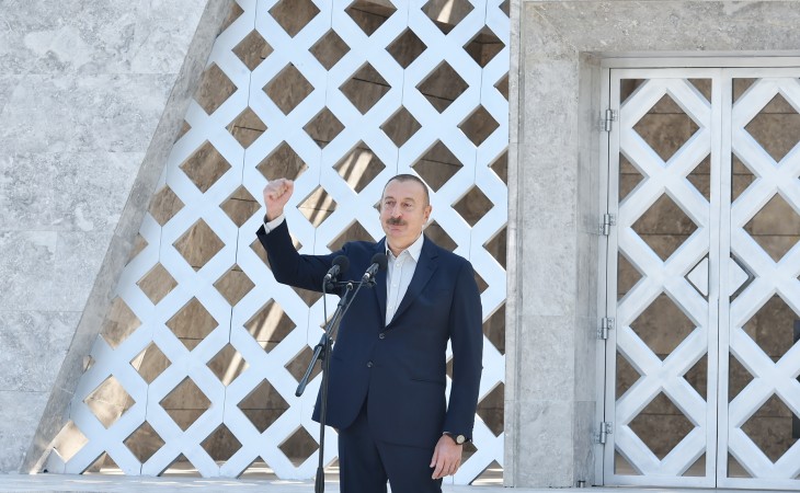 Azərbaycan Prezidenti: Şuşa bizi gözləyirdi, biz gəlməli idik və gəldik