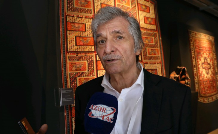 Xalq Rəssamı Fərhad Xəlilov: Şuşa xalçalarını yenidən burada görmək bizə qürur hissi yaşadır