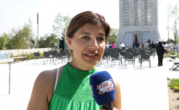 Günay Əfəndiyeva: Şuşa yenidən öz tarixi günlərini yaşayır