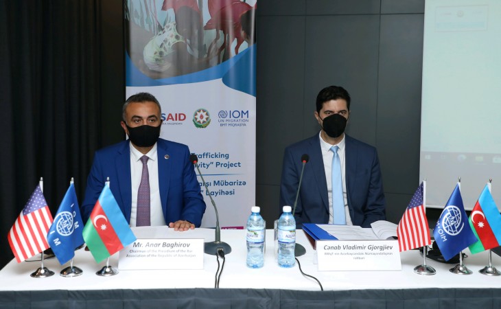 BMqT-nin Azərbaycan nümayəndəliyi hüquqşünaslar üçün insan alveri qurbanlarına yardımla bağlı təlimə başlayıb