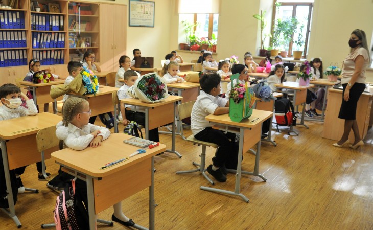 132-134 nömrəli Təhsil Kompleksində 239 şagird 1-ci sinifdə təhsil alacaq