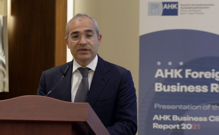 “Azərbaycanda Xarici Biznes: Biznes Mühiti sorğusu 2021” hesabatı təqdim olunub