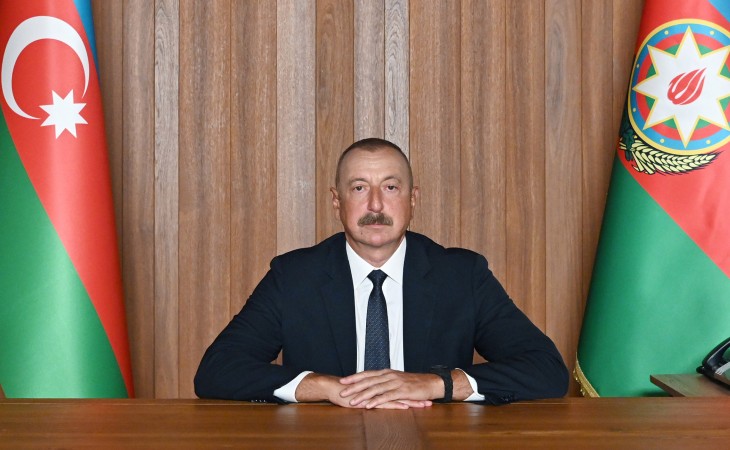 Speech of President of Azerbaijan Ilham Aliyev in video format was presented at the annual General Debate of the 76th session of the UN General Assembly