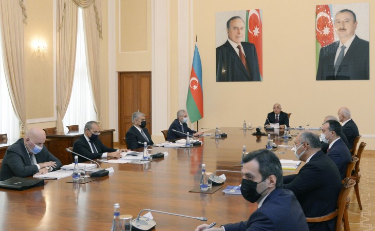 Nazirlər Kabinetinin geniş iclasında 2022-ci il üzrə dövlət büdcəsinin və icmal büdcənin layihələri, sonrakı üç il üçün icmal büdcənin göstəriciləri müzakirə olunub