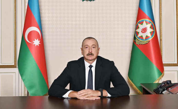 Victorious Commander-in-Chief, President Ilham Aliyev addressed the nation on the occasion of the Remembrance Day