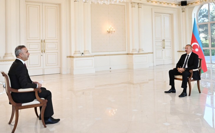 President Ilham Aliyev’s interview with Turkish Anadolu Agency