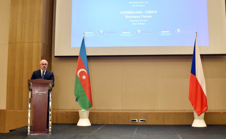 Azərbaycanda həyata keçirilən 9 layihədə Çexiya şirkətləri podratçı kimi iştirak ediblər
