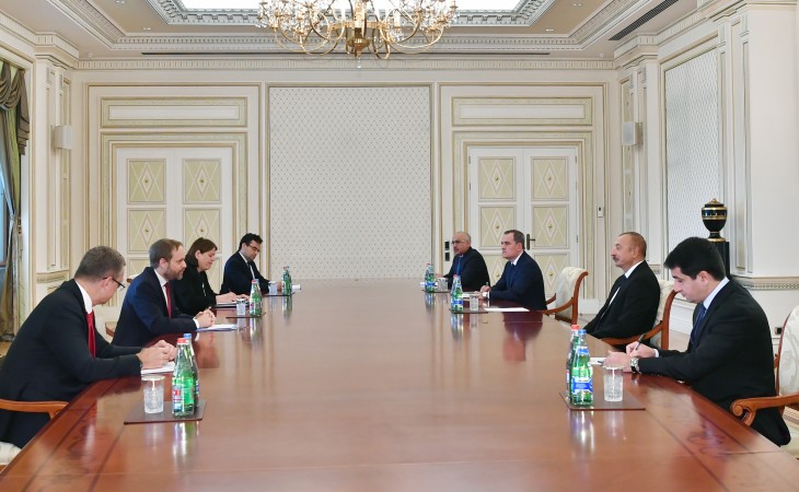 President Ilham Aliyev received Czech Foreign Minister