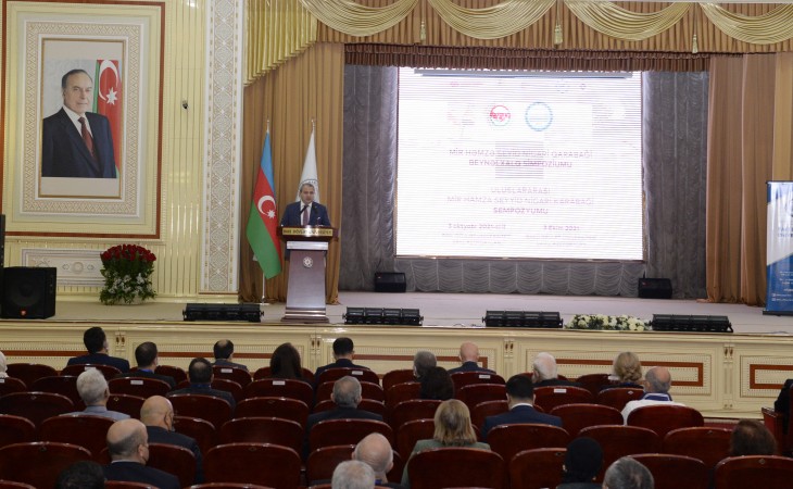 В Бакинском госуниверситете прошел международный симпозиум «Мир Хамза Сеид Нигяри Карабахи»