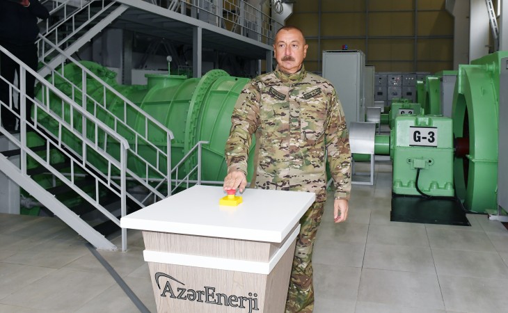 “Sugovushan-1” and “Sugovushan-2” small hydropower plants inaugurated after renovation