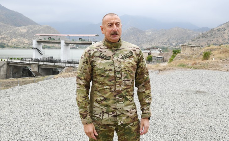 Prezident: Suqovuşanın və Talış kəndinin azad olunması bizim bu bölgədəki strateji yollara nəzarətimizi təmin etdi