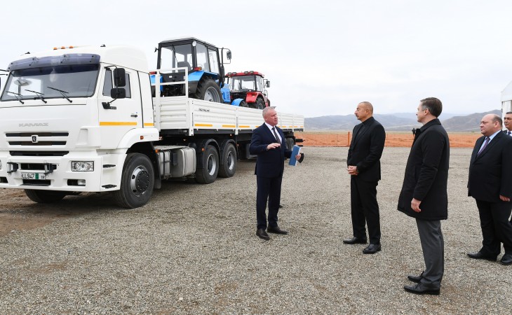 President Ilham Aliyev visited Jabrayil district