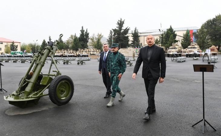 President Ilham Aliyev inaugurated complex of State Border Service’s military unit in Jabrayil
