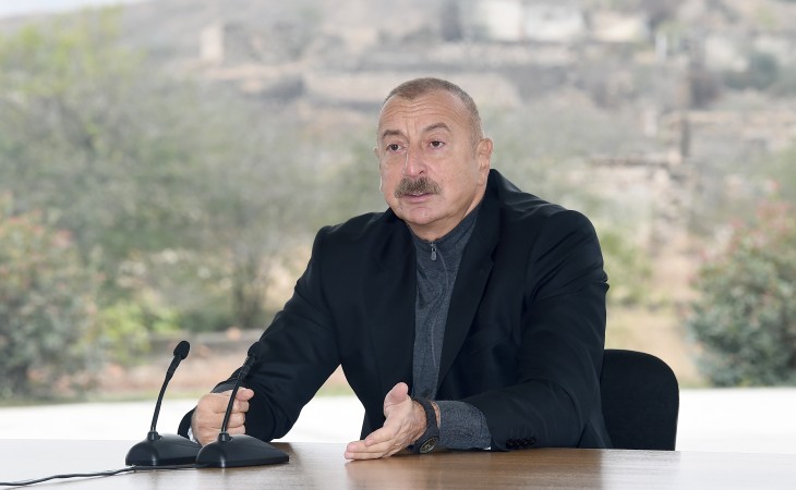 Azərbaycan Prezidenti: Bizə eşitdirirdilər ki, siz gərək Qarabağı unudasınız, siz gərək bu vəziyyətlə barışasınız