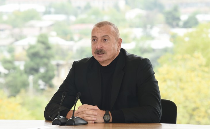 Azərbaycan Prezidenti: Biz Hadrut əməliyyatını keçirməklə öz gücümüzü bir daha Ermənistana və bütün dünyaya göstərdik