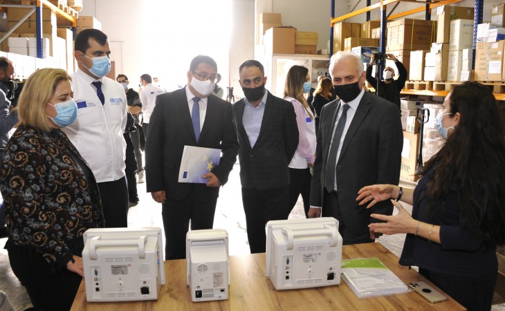 Avropa İttifaqı və ÜST koronaviruslu xəstələrin müalicəsində istifadə olunan avadanlıqları Səhiyyə Nazirliyinə təhvil verib