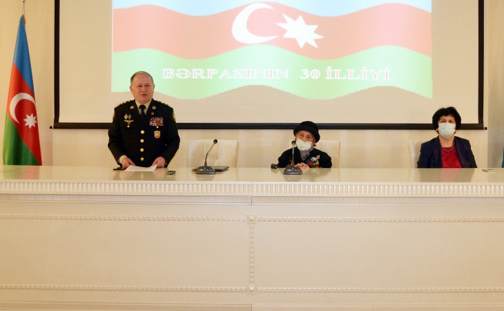 Hərb Tarixi Muzeyində növbəti tədbir – “Daimi, əbədi və dönməz müstəqilliyimiz”