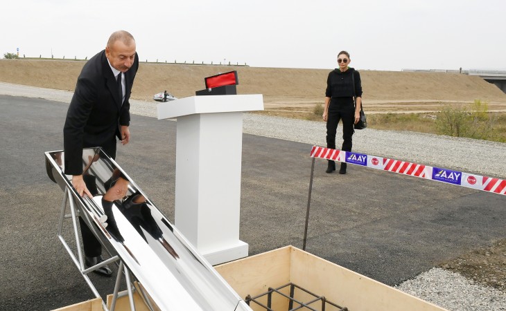 President Ilham Aliyev and First Lady Mehriban Aliyeva visited Fuzuli district