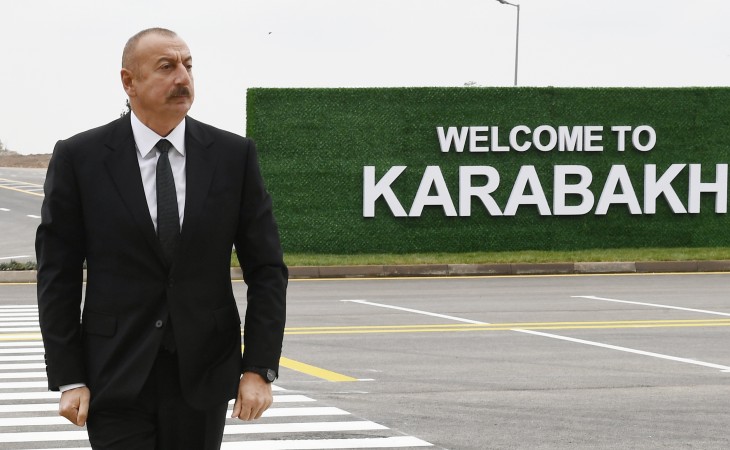 President Ilham Aliyev and First Lady Mehriban Aliyeva viewed conditions created at Fuzuli International Airport