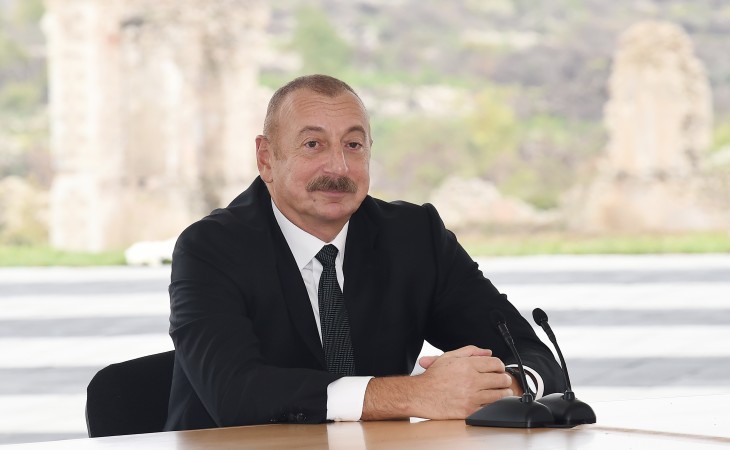 Prezident İlham Əliyev: Mənə güc verən məhz xalqımızın əzmkarlığı idi