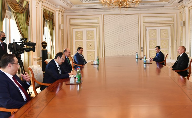 President Ilham Aliyev received Turkish minister of labor and social security