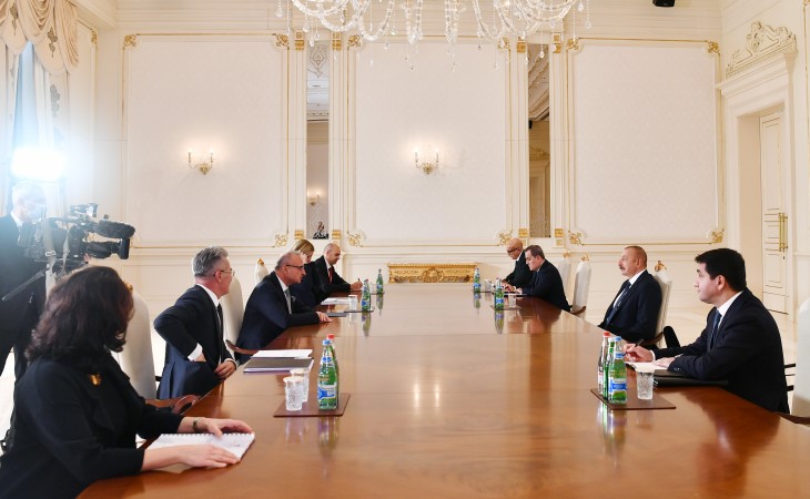 President Ilham Aliyev received Croatian Minister of Foreign and European Affairs