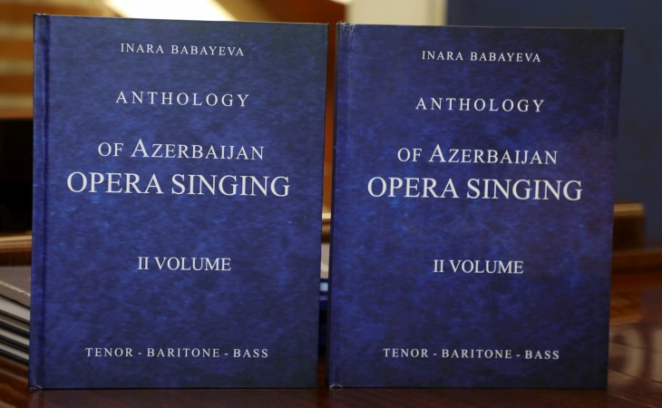 “Azərbaycan opera ifaçılığının antologiyası” kitabının təqdimat mərasimi keçirilib
