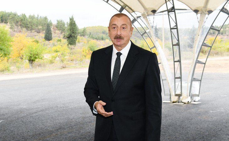 Президент Ильхам Алиев: Это – наша общая победа, победа азербайджанского народа