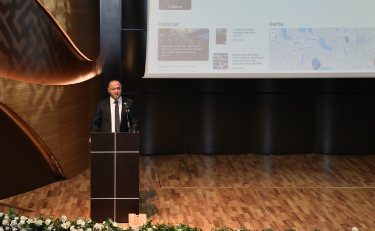 Mədəni İrsin Qorunması, İnkişafı və Bərpası üzrə Dövlət Xidmətinin yenilənmiş saytının təqdimatı olub