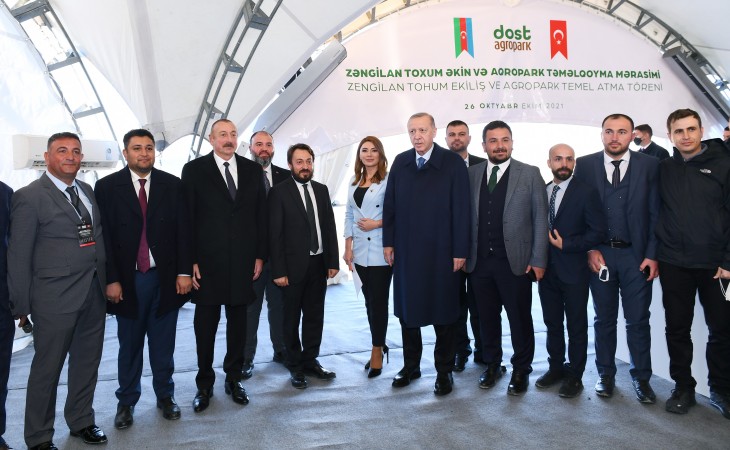 Foundation stone for “Dost Agropark” was laid in Zangilan district