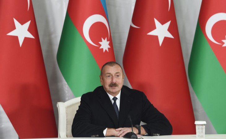 Prezident İlham Əliyev: Həm Azərbaycan, həm Türkiyə Zəngəzur dəhlizinin gerçəkləşməsi üçün əməli-praktiki addımlar atır