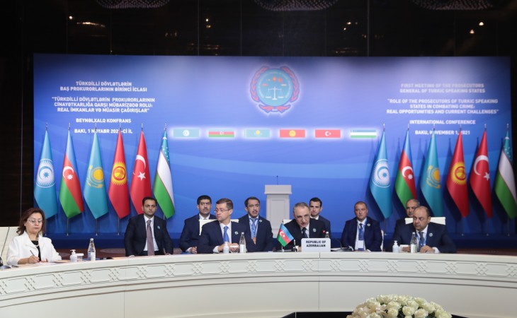 Bakıda Türkdilli Dövlətlərin Əməkdaşlıq Şurasına üzv dövlətlərin Baş Prokurorları Şurasının ilk iclası keçirilir