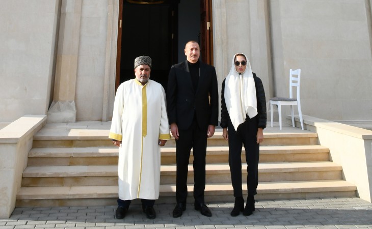 Pirsaat Baba shrine-mosque complex opened in Shamakhi after restoration and reconstruction