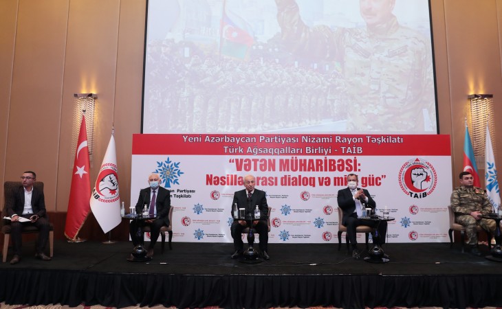 Gənclərin milli maraqlar ətrafında daha sıx birliyinin təmin olunmasında ağsaqqal sözü böyük rol oynayır