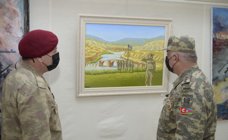 Tarixi Zəfərimiz rəssamların əsərlərində