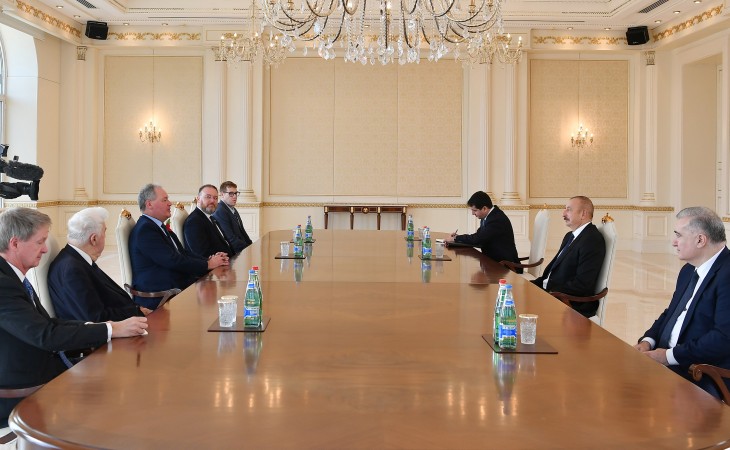 President Ilham Aliyev received Chairman of All-Party Parliamentary Group on Azerbaijan