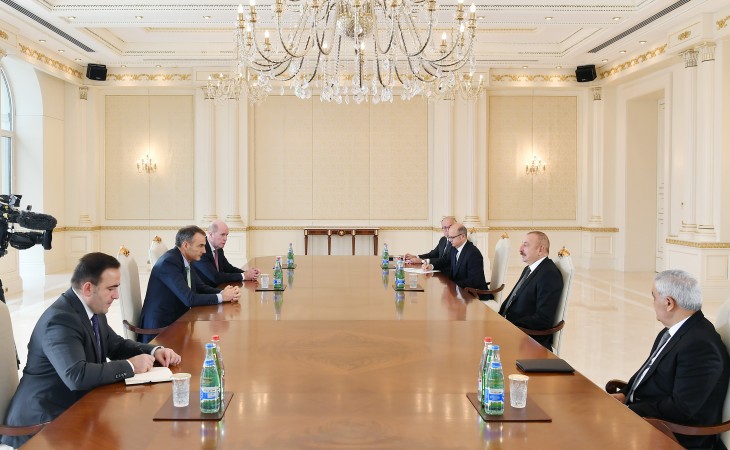 President Ilham Aliyev received BP Chief Executive Officer