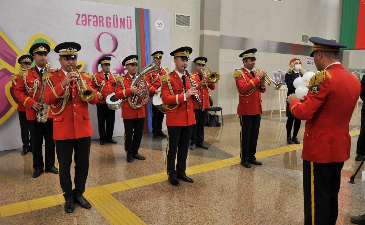 Zəfər Günü və Metropolitençilərin Peşə Bayramı münasibətilə konsert proqramları
