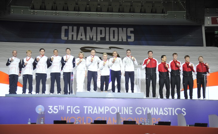 Rusiyalı gimnastlar Bakıda ikinci qızıl medalı qazanıblar