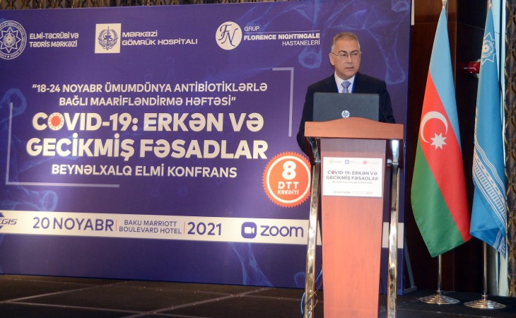 Bakıda “COVID-19: Erkən və Gecikmiş Fəsadlar” mövzusunda Beynəlxalq Elmi Konfrans keçirilib 