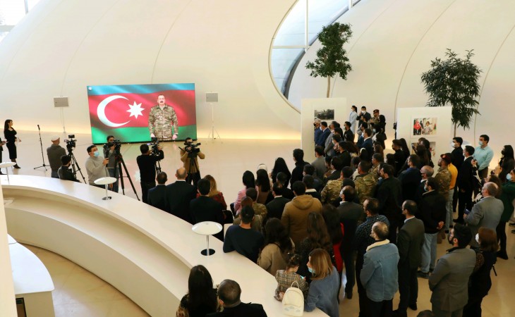 “Vətən müharibəsi – qələbənin simaları” fotomüsabiqəsinin qalibləri mükafatlandırılıb