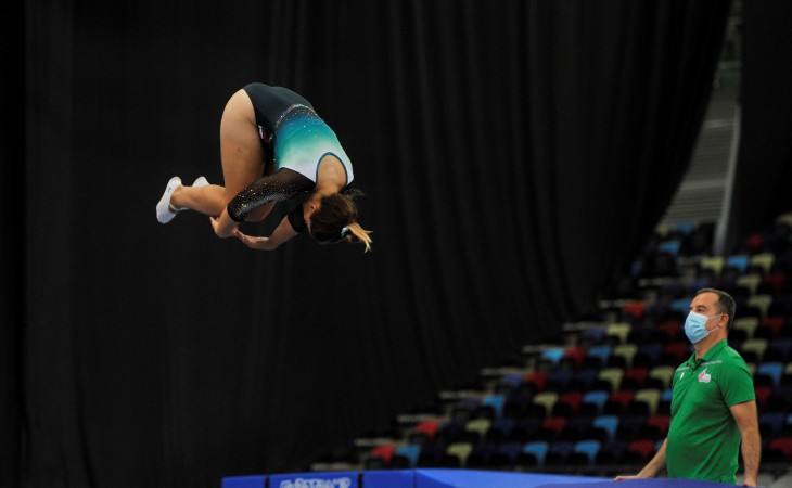 Bakıda batut gimnastikası üzrə dünya çempionatı davam edir