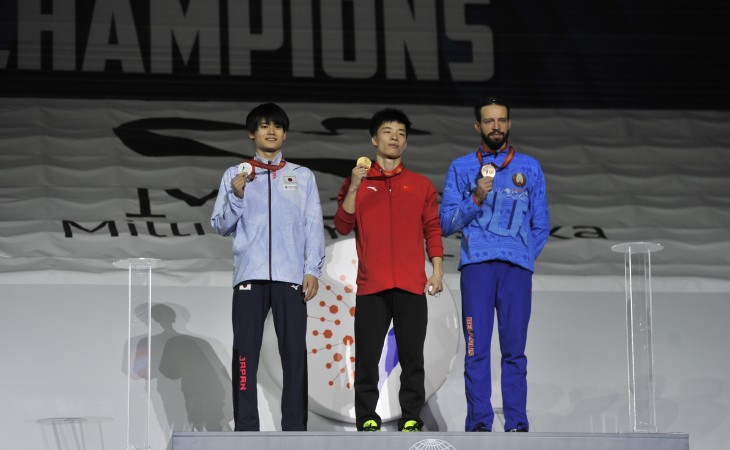 Dünya çempionatında batut gimnastikası üzrə fərdi proqramda qaliblər müəyyənləşib
