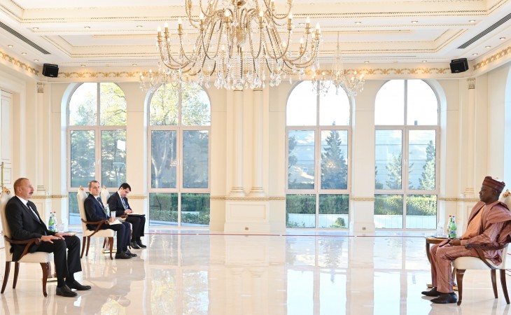 President Ilham Aliyev received credentials of incoming Nigerian ambassador